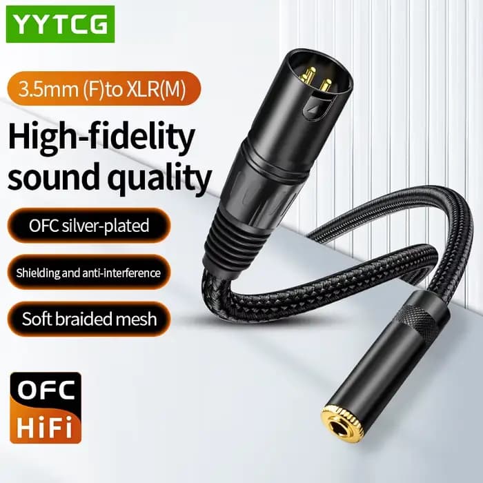 Câble audio XLR 3, 5 mm