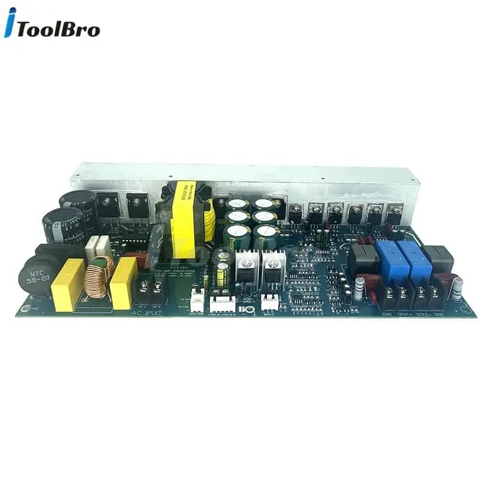 Carte d'amplificateur de puissance numérique, 500W + 500W, carte d'ampli de puissance stéréo avec alimentation à découpage