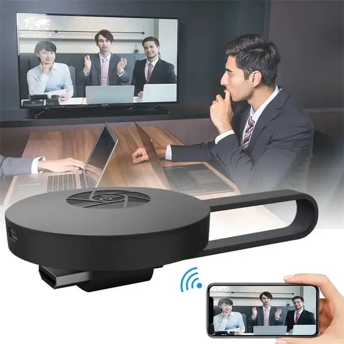 Clé TV sans fil Wifi HDMI MiraScreen Anycast Dongle Miracast Portable Compatible pour TV Android Ios 1080P HD écran miroir