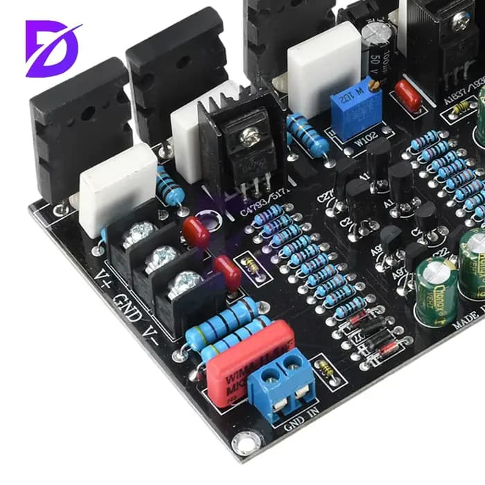 Carte amplificateur de puissance Mono 300W 1943 + 5200