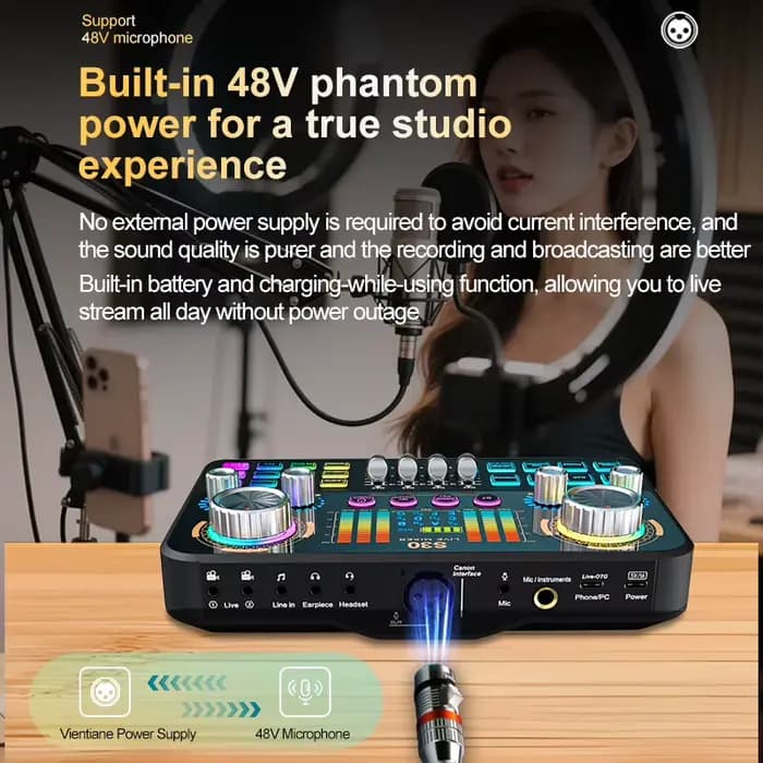 Table de mixage audio FUHAM S30