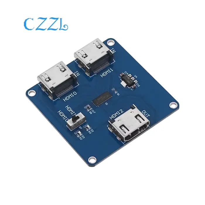 Commutateur HDMI 2 en 1 sortie 2, module d'affichage de distributeur HDMI HD