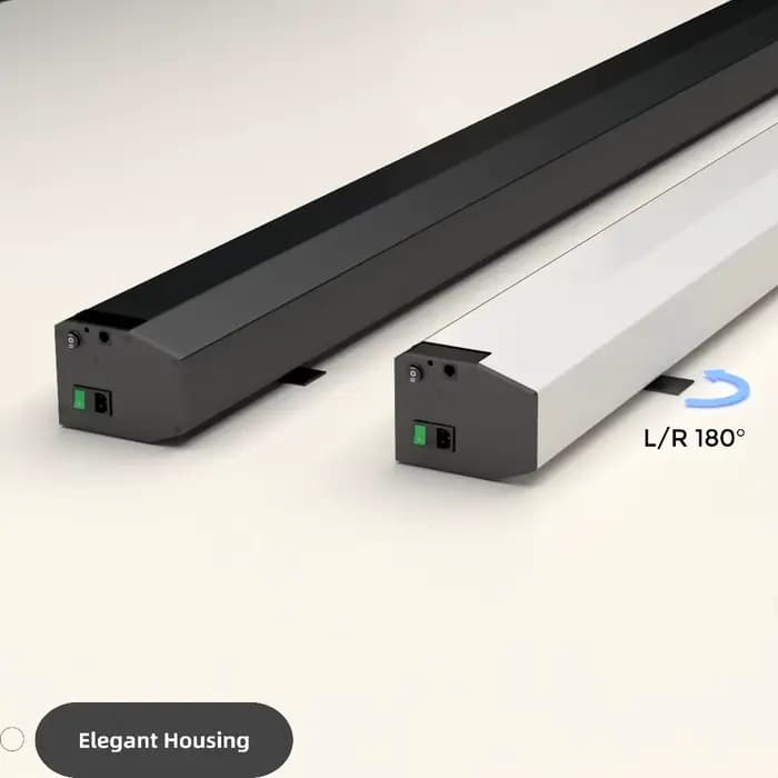 Écran de projecteur électrique ultra-fin au sol