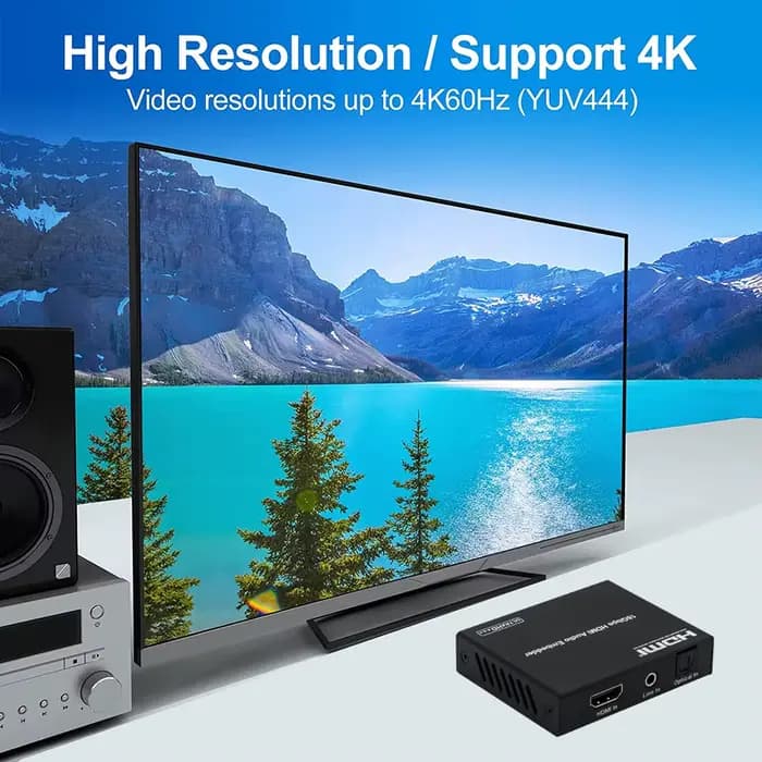 Encastreur audio HDMI 2.0