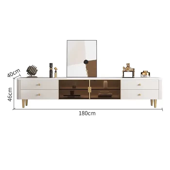 Moderne avec support meuble Tv français luxe beauté minimaliste