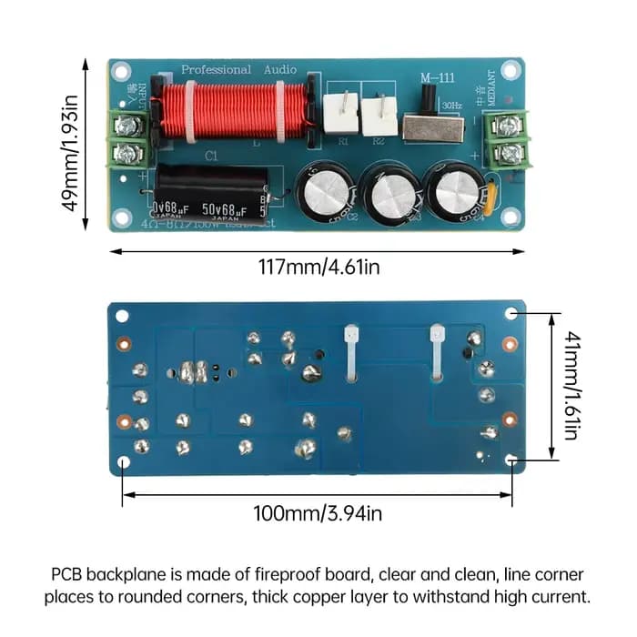 Diviseur de fréquence Audio pour haut-parleur