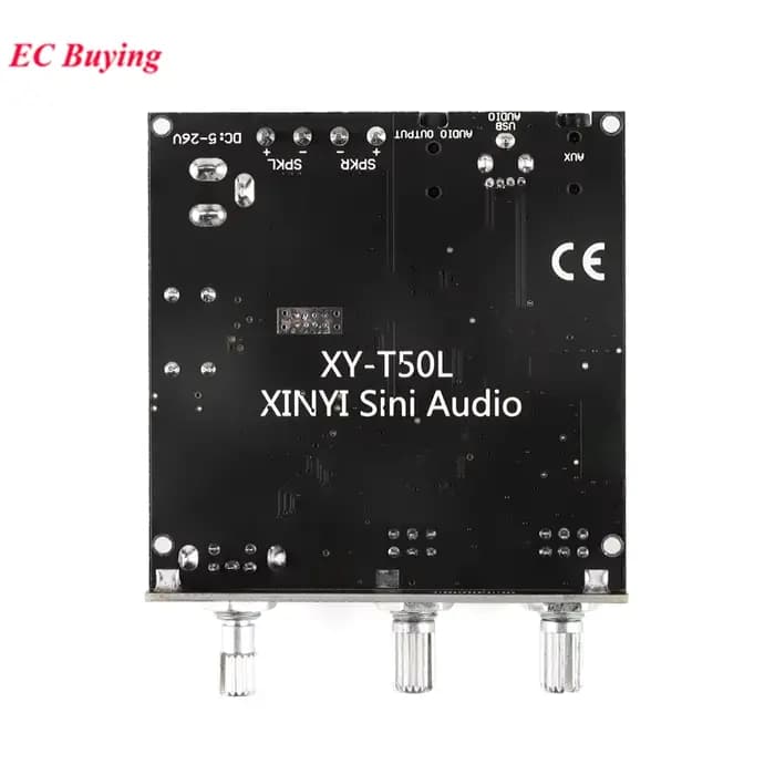 T50H XY-T50L TPA3116wiches 2x50W Compatible Bluetooth 5.0 Subwoofer HIFI Haut-Parleur Numérique Audio Puissance