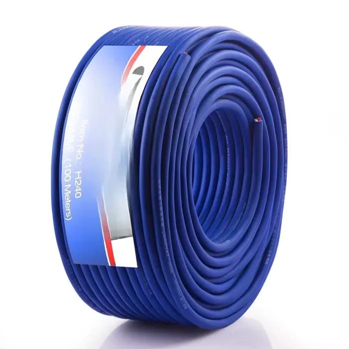 Cordon d'alimentation pour haut-parleur, câble de diffusion à 2 cœurs, paire torsadée gainée en PVC