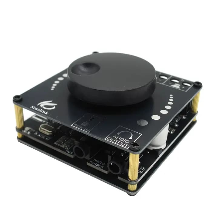 Mini Bluetooth 5.0 50W + 50W double canal puissance Audio carte amplificateur numérique amplificateu