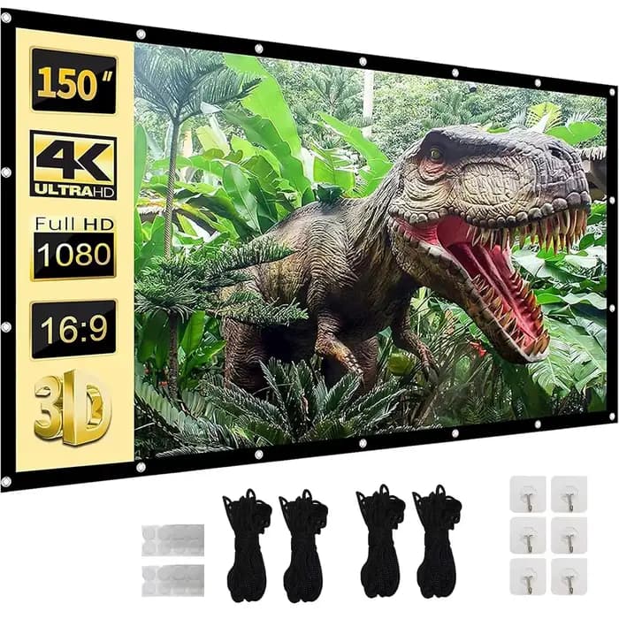 Écran de projecteur de 120 pouces 16:9