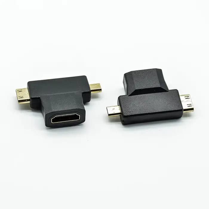 Adaptateur HDMI vers Micro/MiniHDMI 3 en 1
