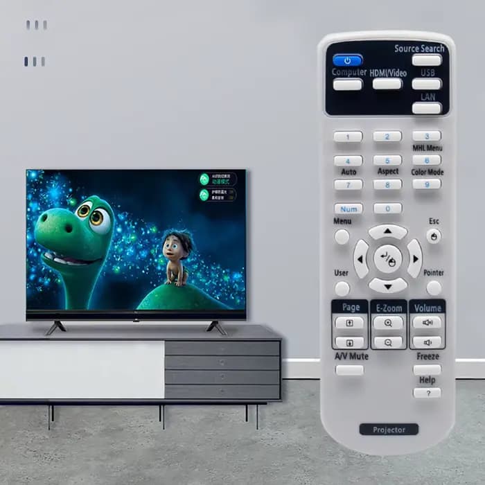Télécommande de remplacement universelle pour projecteurs Epson BrightLink 575Wi 585Wi 595Wi 435Wi 475Wi 480i 485Wi