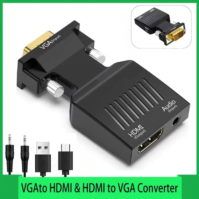 Adaptateur compatible VGA vers HDMI
