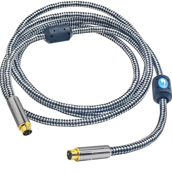 Câble S-Video Premium 4 Broches Mâle-Mâle pour TV, Décodeur, Lecteur DVD, Projecteur, Moniteur, Blin