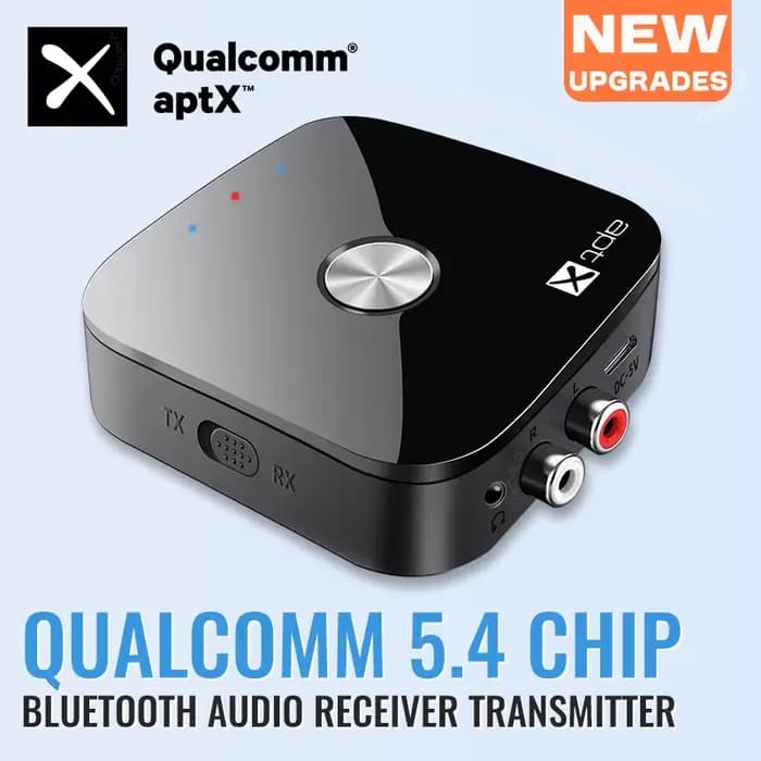 Transmetteur et récepteur audio Bluetooth 5.4 2 en 1 aptX aptX-Adaptive/HD/LL 3