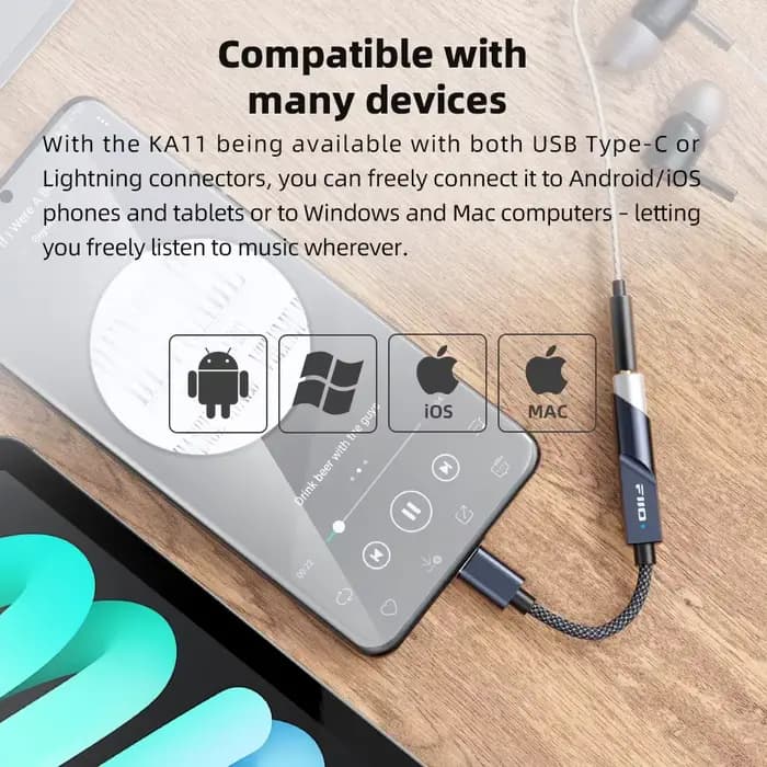 Amplificateur DAC USB FiiO JadeAudio KA11
