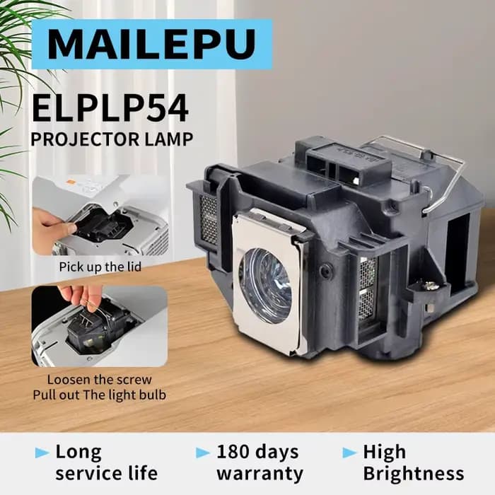 A + qualité Mailepu remplacement lampe de projecteur ampoule