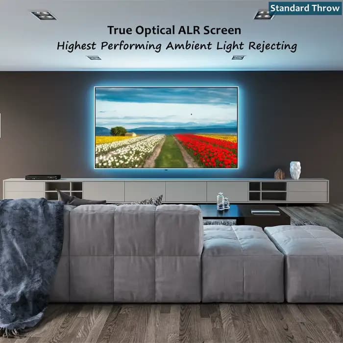 T2ALRF – écran de projection trinovisuels 16:9 HDTV 4K/8K