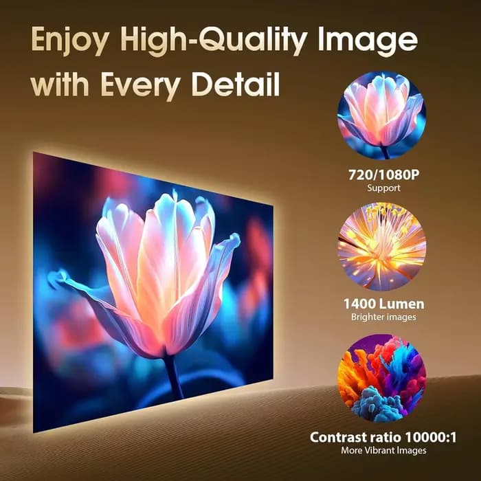 Projecteur HY320mini 4K Android 11