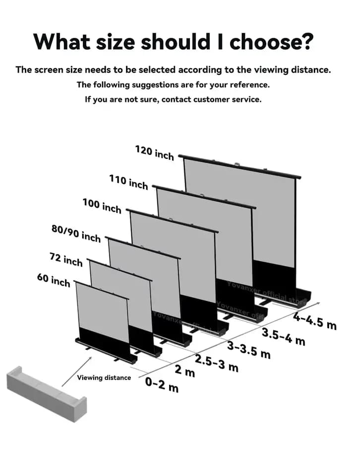 Écran de projection universel portable sur pied en fibre de verre gris pour projecteurs normaux / UST