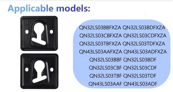 Nouveau cadre TV support mural BN61-17233A/BN61-17234A pour Samsung 32 "43" adapté pour 2019-2025 LS03AA LS03BA LS03CA LS03TA série