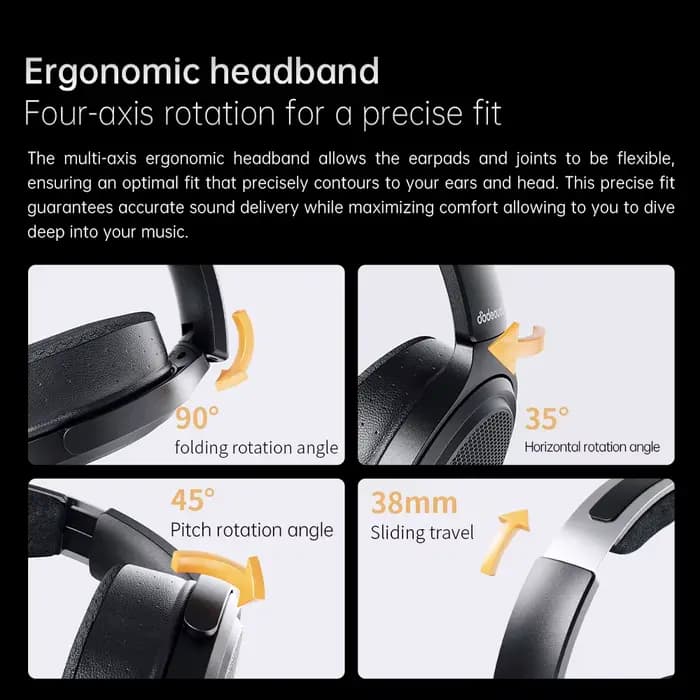 Casque audio magnétique planaire FiiO JT7 avec un design de transducteur