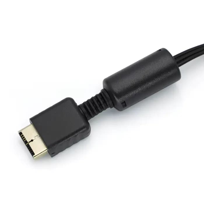 Câble audio-vidéo AV composite 3 RCA en cuivre PS2RGB PS2AV multi pour console Sony Playstation 1 2 3 PS1 PS2 PS3
