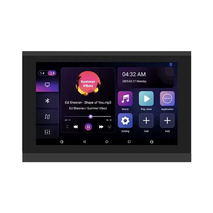 Système audio intelligent pour cinéma maison, amplificateur mural, système Android WiFi Bluetooth av