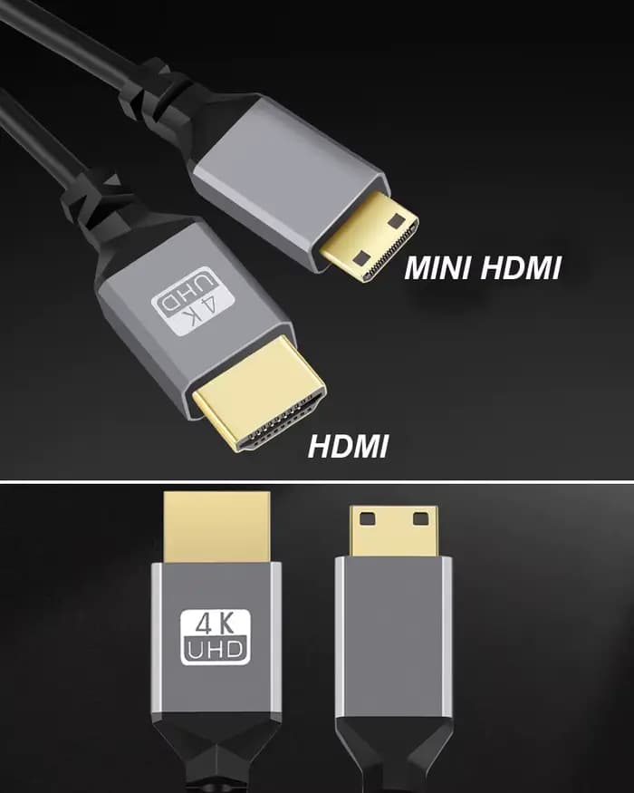 4K @ 60HZ 0.5-2.4M Compatible HDMI vers HDMI/MINI HDMI/Micro HDMI/extension enroulée câble en spirale Flexible