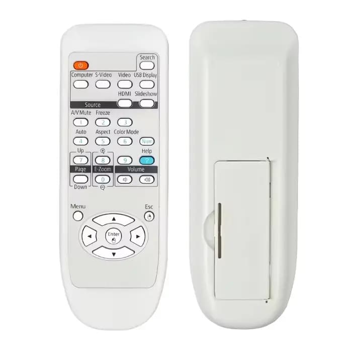 Télécommande compatible pour projecteur Epson pour les modèles 92/3/5/6/905/15/35W D6150 EMP-6010/6100/6110 EB-C30XH/E EB-C45W/C50W