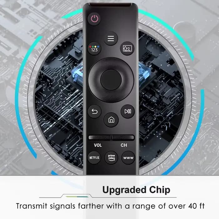 Télécommande universelle pour téléviseurs intelligents Samsung LED QLED UHD SUHD HDR LCD HDTV 4K 8K 3D avec boutons pour Netflix Prime Video WWW