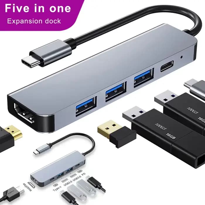 Hub USB C vers HDMI 4K