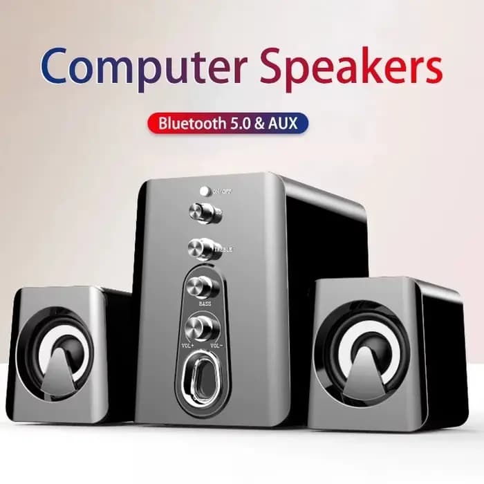 Haut-parleurs d'ordinateur système de cinéma maison PC basse caisson de basses haut-parleur Bluetooth musique 4D Surround barre de son pour Boombox ordinateur de bureau