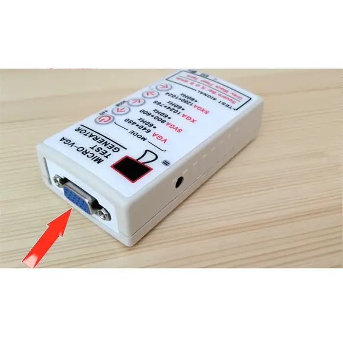SVGA Xga VGA générateur source de signal TV écran LCD CRT projecteur moniteur couleur testeur outil réparation Recovery Detector