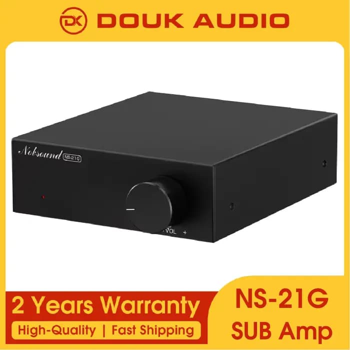Douk Audio NS-21G amplificateur de caisson de basses monocanal HiFi Mini amplificateur monobloc Audi