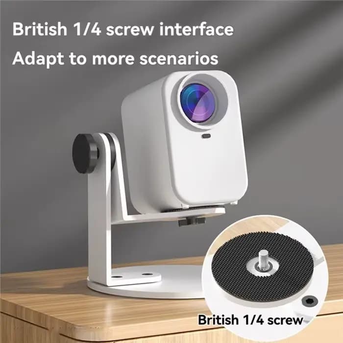 Support de projecteur de bureau pour projecteurs vidéo LCD/DLP-Base de comptoir avec 360 ° Projet de fonctionnalité de