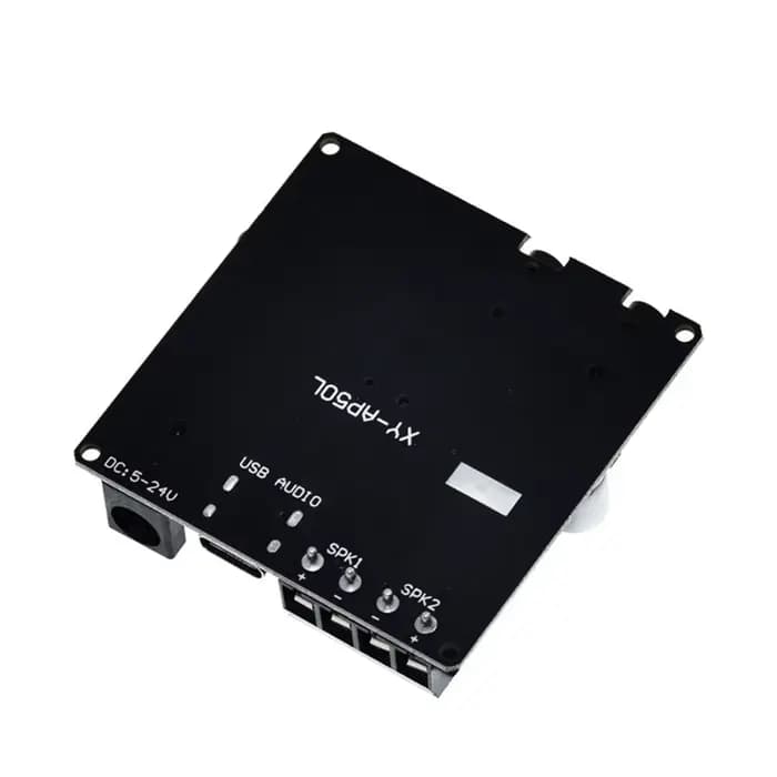 Mini Bluetooth 5.0 50W + 50W double canal puissance Audio carte amplificateur numérique