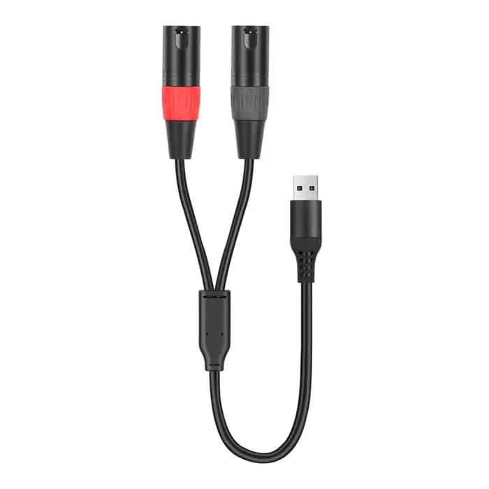 USB vers XLR câble Audio USB