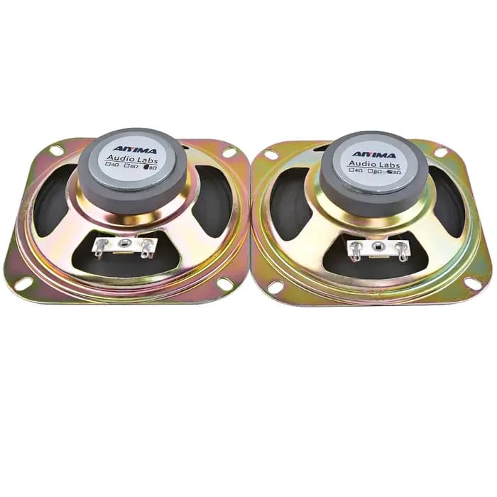 AIYIMA 2 pièces 4 pouces haut-parleurs Audio portables colonne gamme complète haut-parleur sonore de musique 8 Ohm 5 W