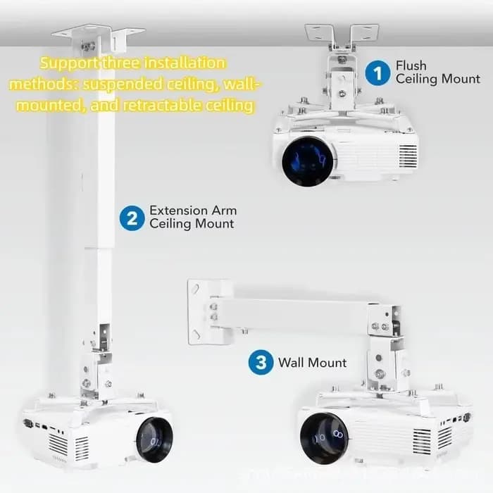 Support de projecteur rétractable