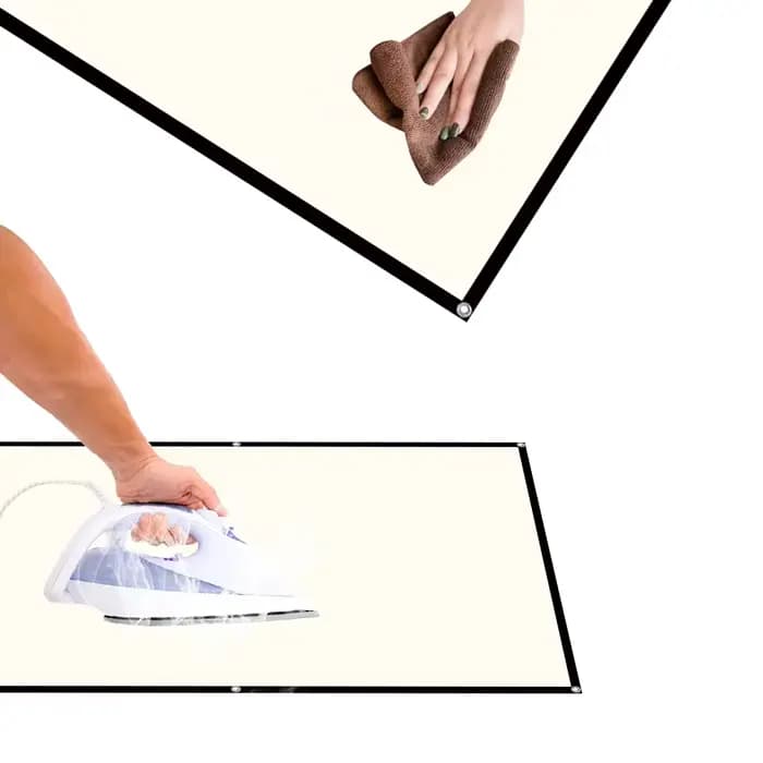 Écran de projection LEJIADA 16:9 à grille blanche anti-lumière