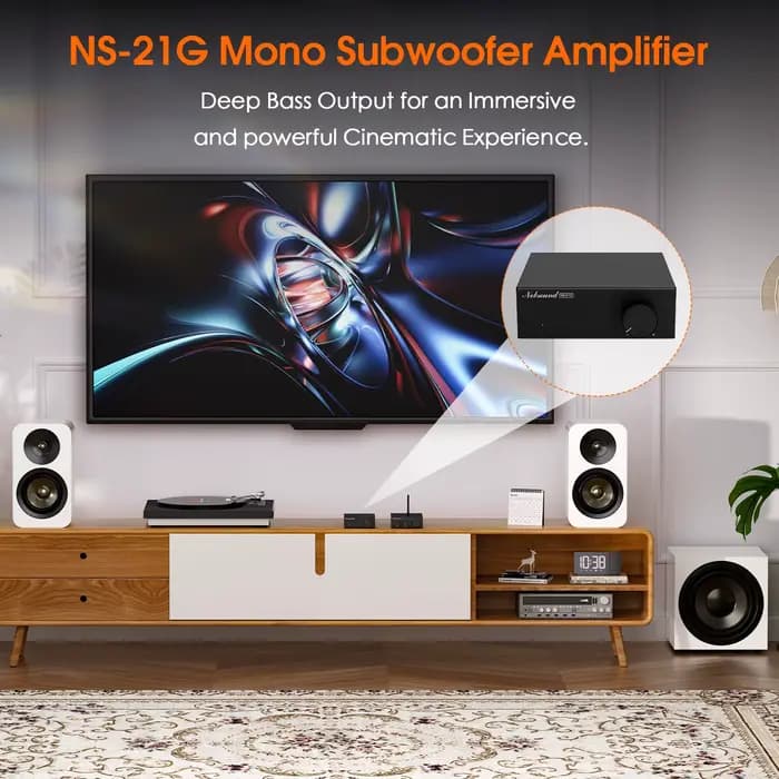 Nobsound NS-21G Mini amplificateur de caisson de basses 100W