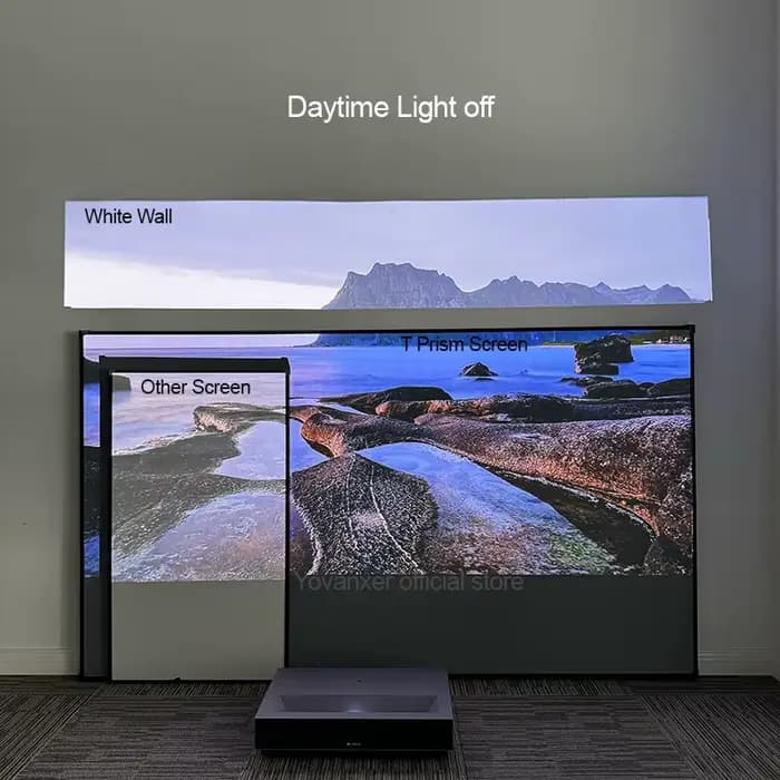 NOUVEAU Écran de projection ALR T Prism UST de 80 pouces à ultra courte focale