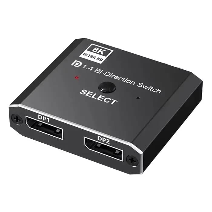 FSU 8K Displayport 1.4 commutateur Displayport répartiteur bidirectionnel Displayport KVM 2X1 1X2 Di