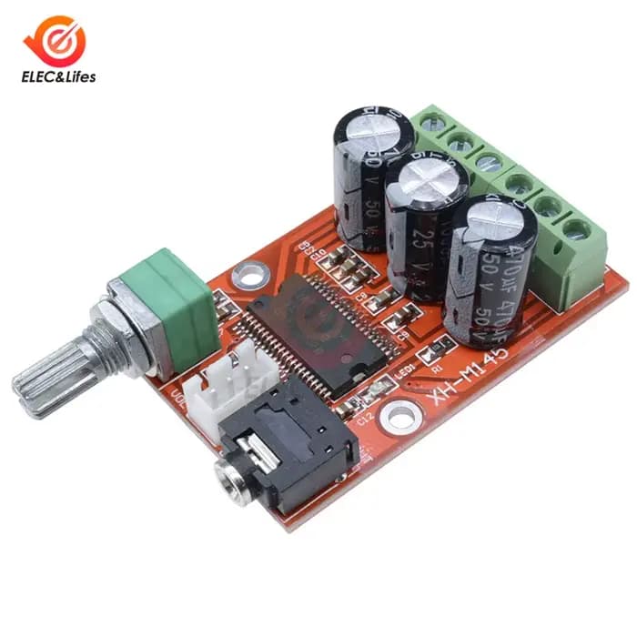 Amplificateur Audio numérique YDA138-E à double canal 12W x 2, panneau d'amplificateurs Audio stéréo