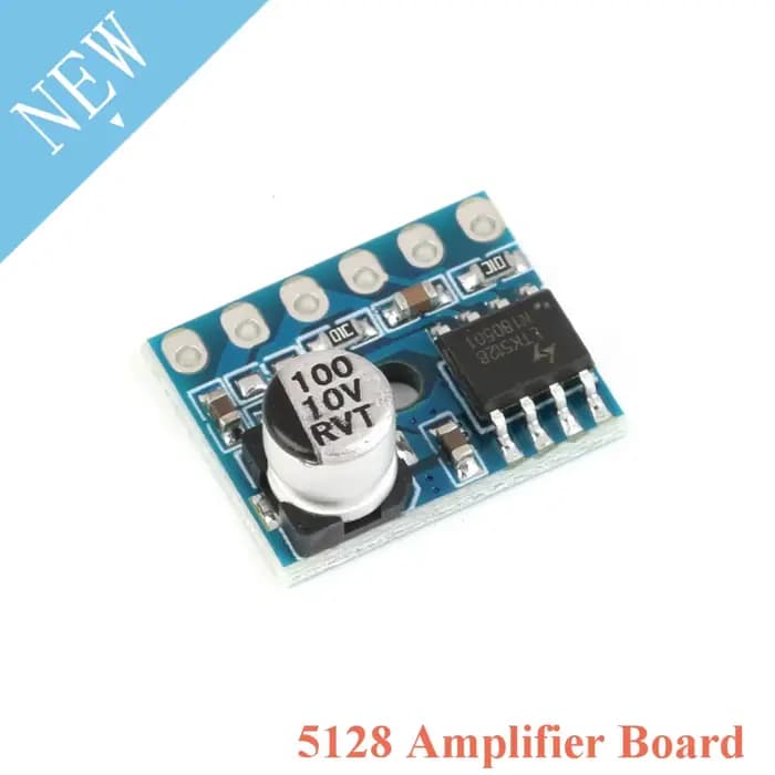 Amplificateur audio numérique mono 5W, technologie à faible distorsion, alimentation unique, classe