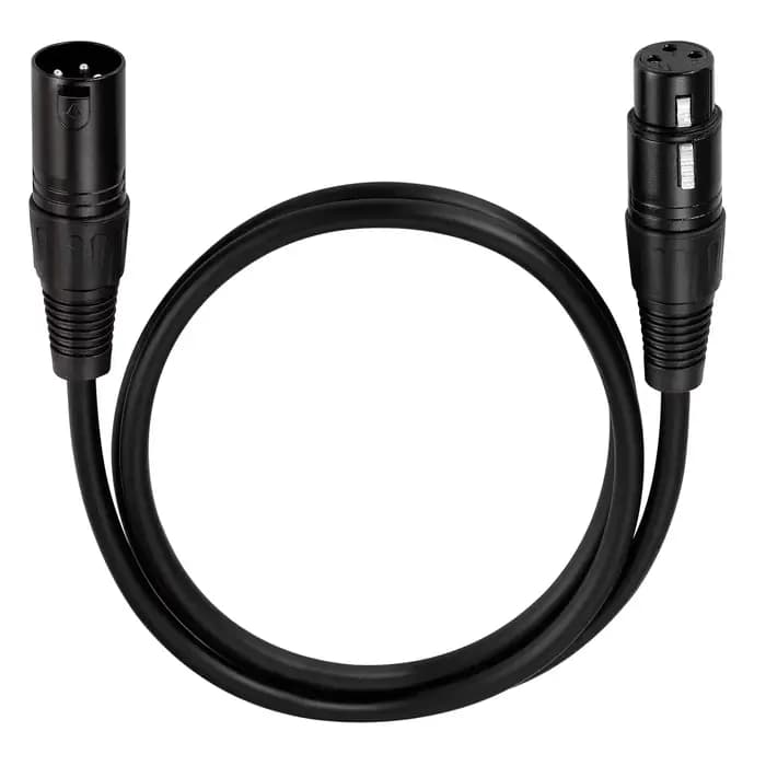 Câble audio XLR mâle vers femelle/mâle M/F ODavid blindé