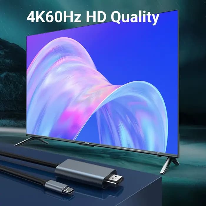 Câble 4K 60Hz TYPE C vers HDMI