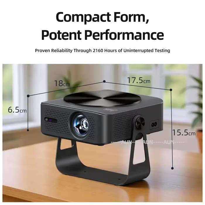 Nouveau projecteur laser Android AUN A005 4K 1080P LCD à courte focale