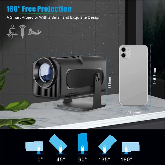 Projecteur portable 2026 HY320Mini